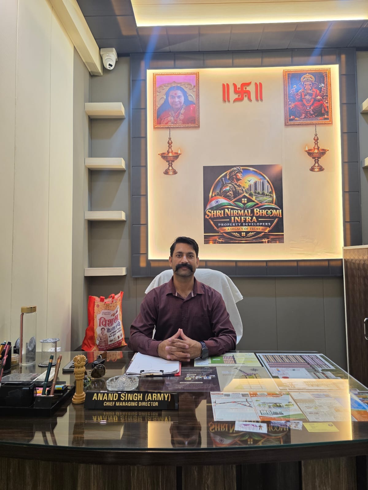 Shri Nirmal Bhoomi Infra के office की client-supplied तस्वीर